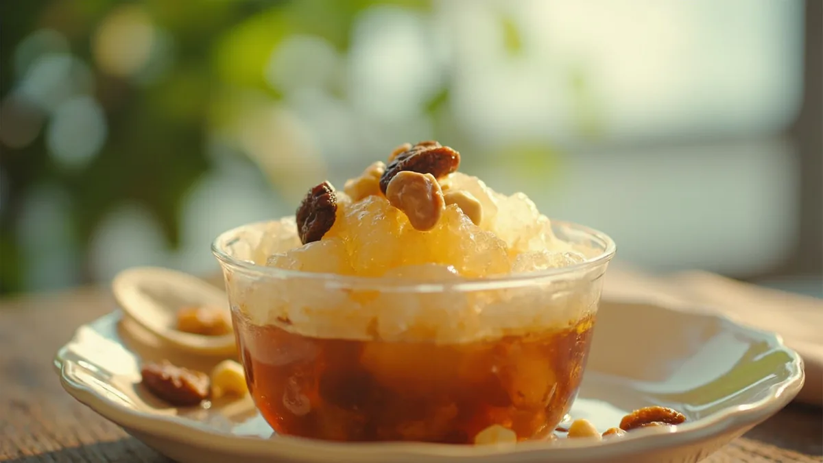 Bingfen (ice jelly): 冰粉