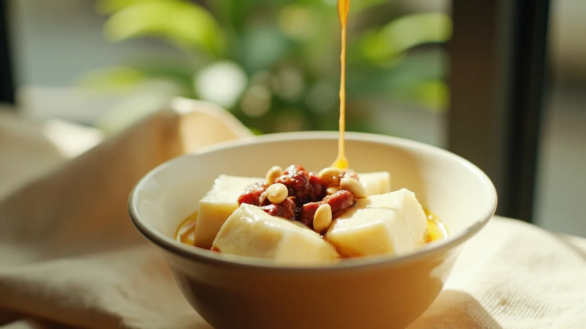 Douhua (tofu pudding): 豆花