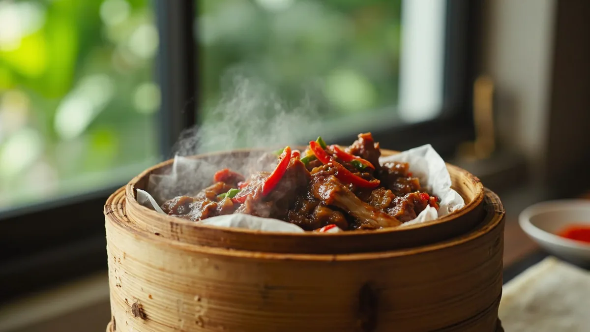 Spare ribs in black bean sauce: 豉汁排骨
