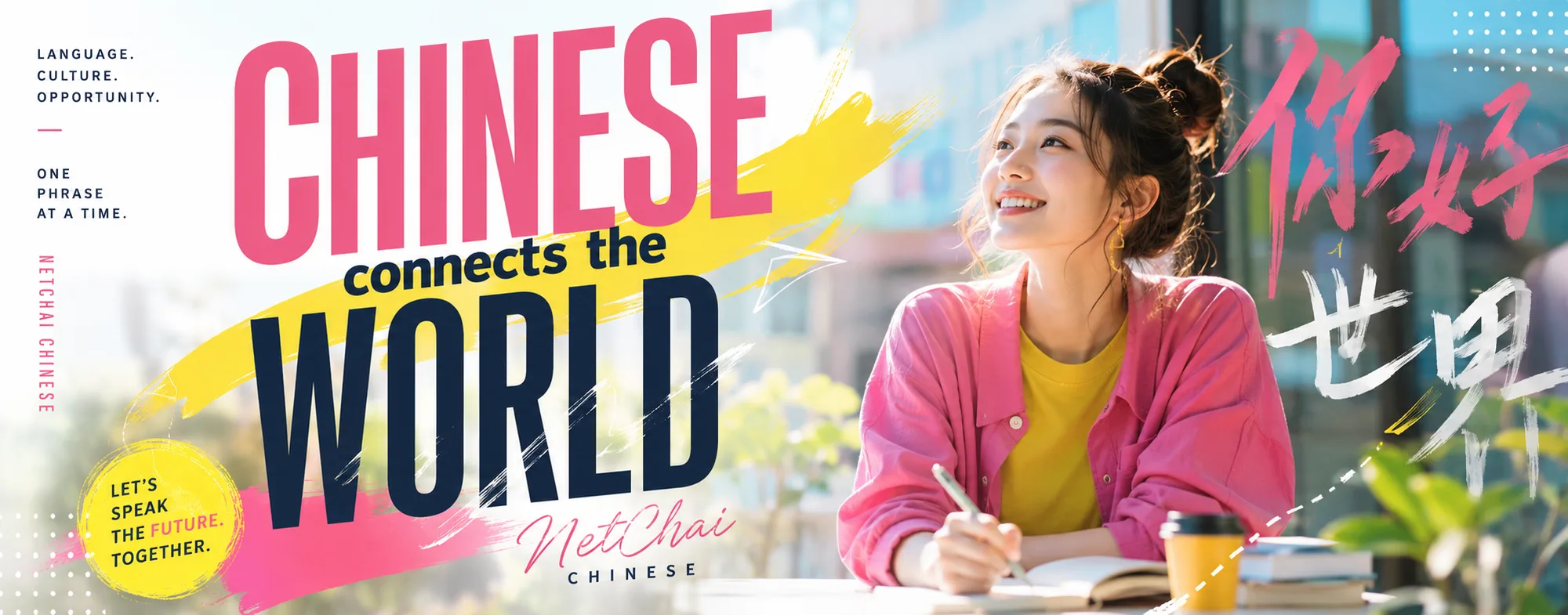Chinese connects the world — NetChai Chinese