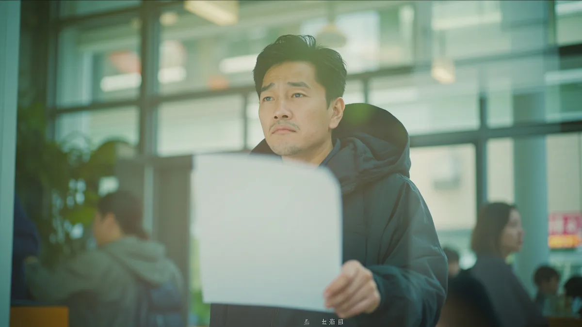 A person stands frozen, looking utterly bewildered by a sudden problem, illustrating “feeling at a loss” in Chinese: 不知所措 (bù zhī suǒ cuò)