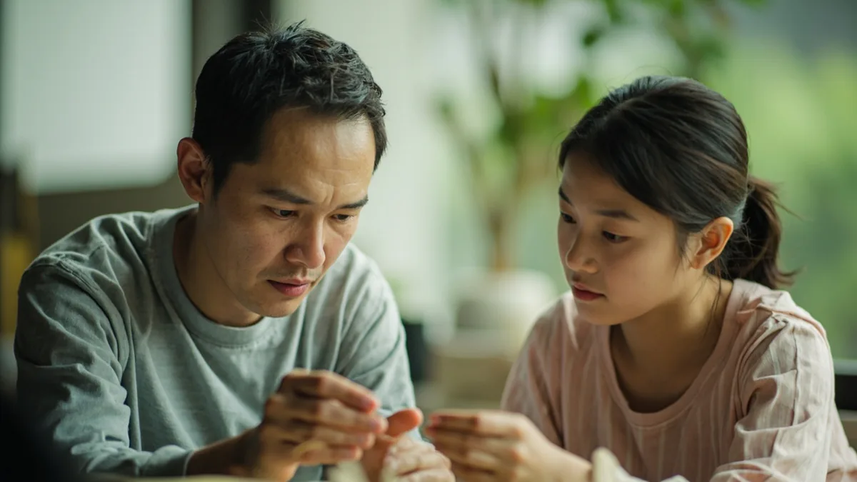 A person clearly understands an explanation and nods in agreement, illustrating “extreme clarity and distinctness” in Chinese: 清清楚楚 (qīng qīng chǔ chǔ)