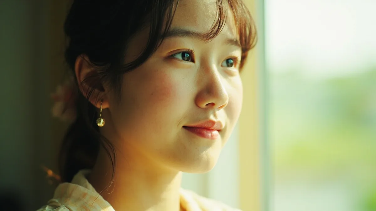 A person's face glows with sudden insight and deep satisfaction, illustrating “I love learning” in Chinese: 我喜欢学习 (wǒ xǐhuan xuéxi)