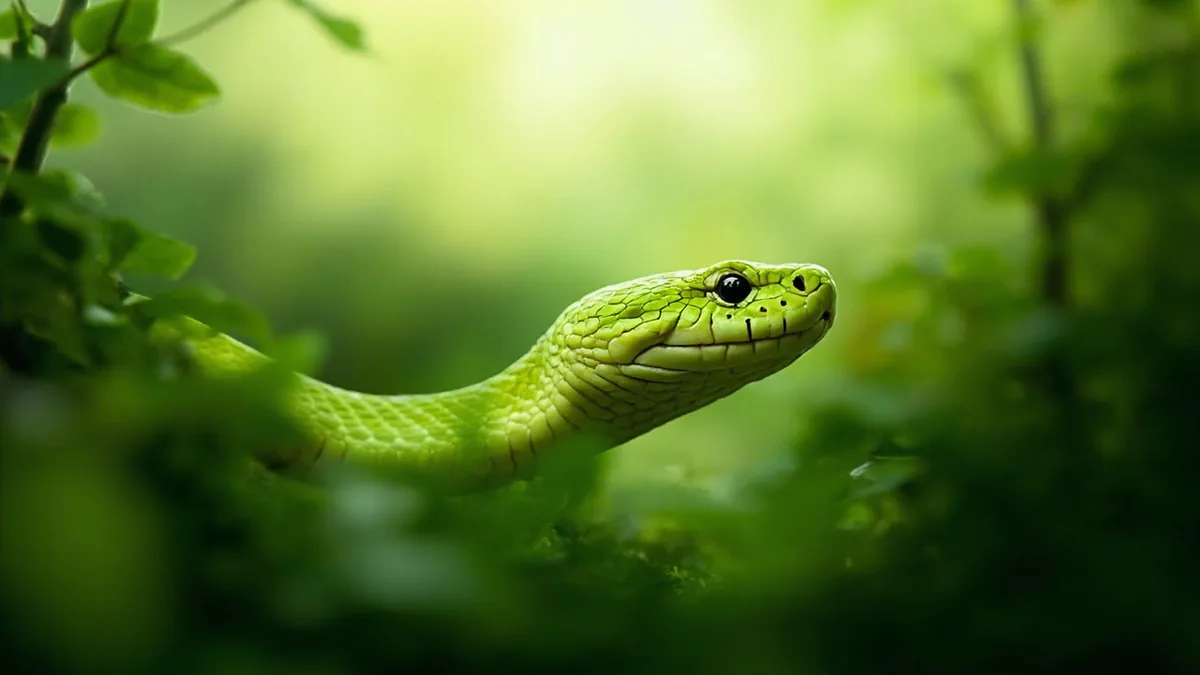 Snake: 蛇 (shé)