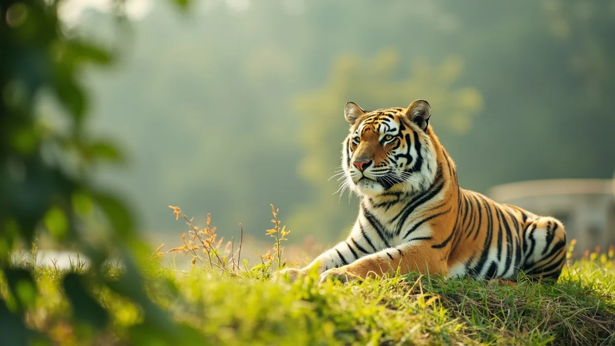 Tiger: 虎 (hǔ)