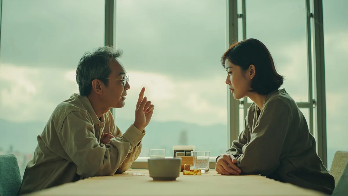 An adult holds up one finger while speaking clearly, illustrating “1 in phone numbers (yāo)” in Chinese: 幺 (yāo)